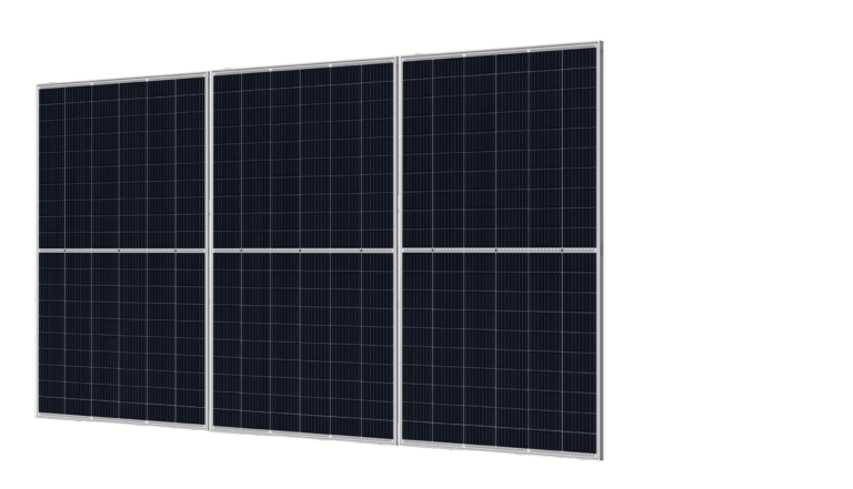 Three Solar Panels